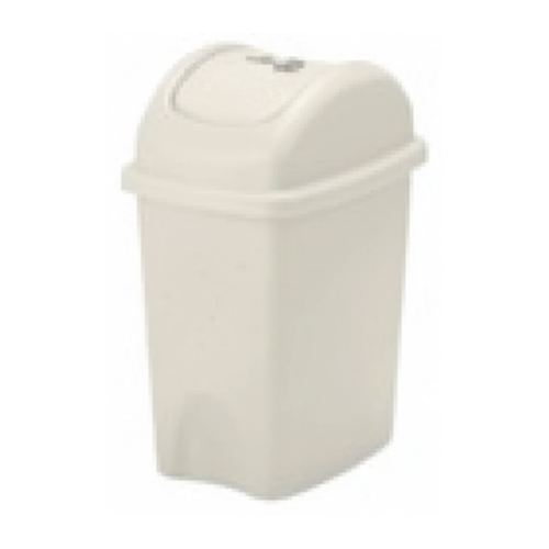 6 Papeleras con Tapa Vaiven 10 Litros