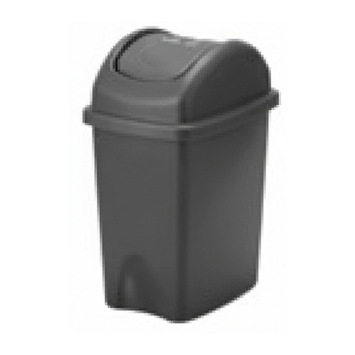 6 Papeleras con Tapa Vaiven 10 Litros