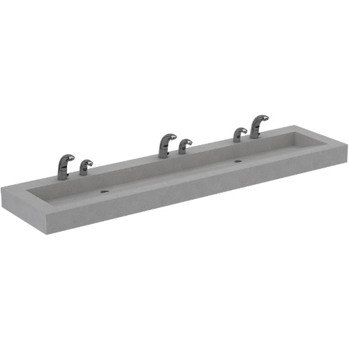 Lavabo 3 Estaciones de Superficie Solida SloanStone®