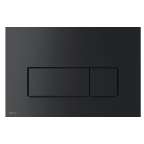 Pulsador Dual Negro Mate