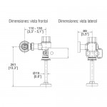 Fluxómetro de Sensor