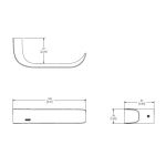 Portapapel para Baño
