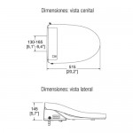 Asiento electrónico para WC ATE