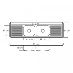 Fregadero Línea Clásica de Empotrar
