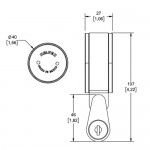Kit antirrobo para fluxómetros