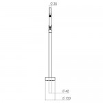 Llave de Piso para Tina